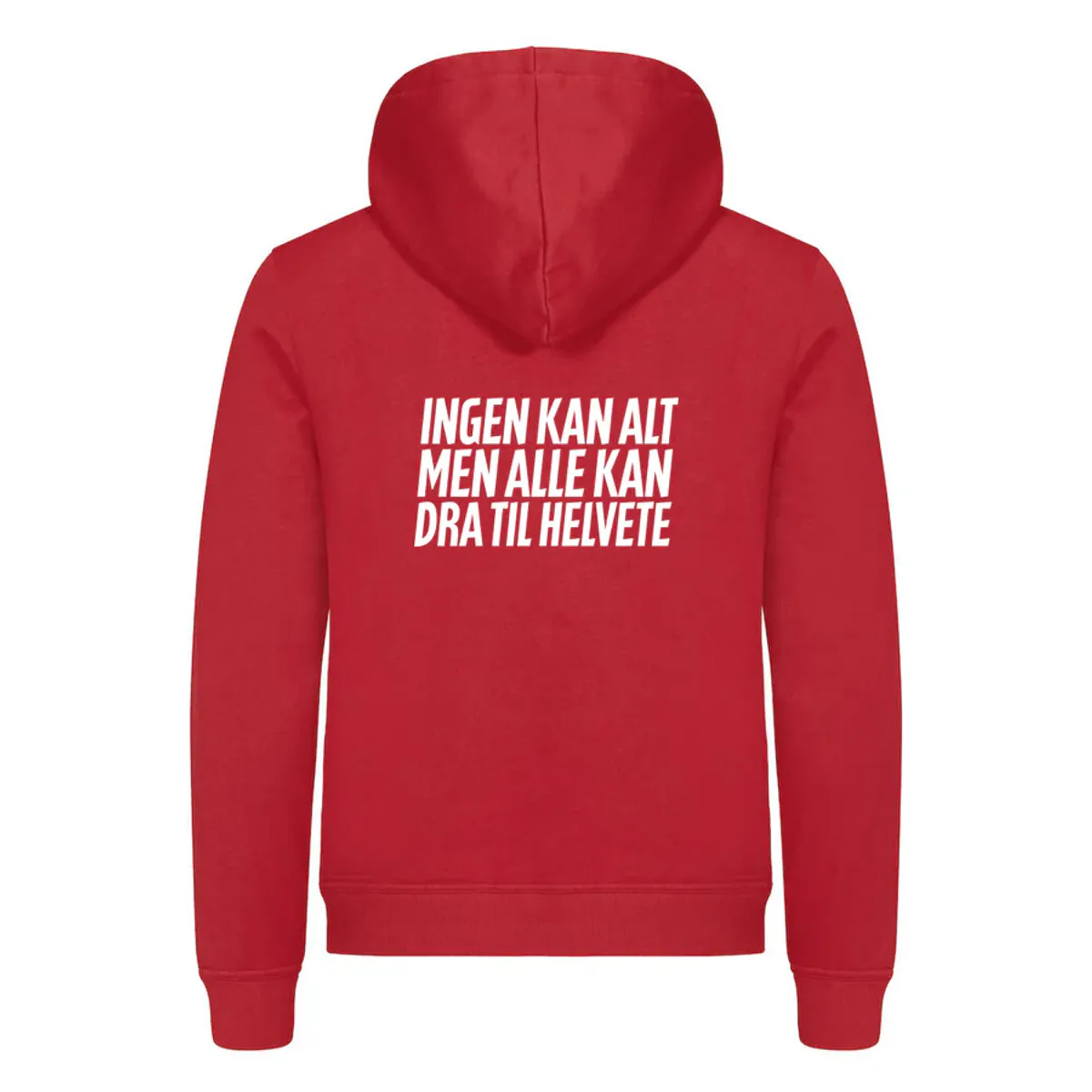 Ingen kan alt - hettegenser