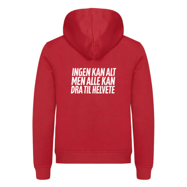 Hovedbilde Ingen kan alt - hettegenser