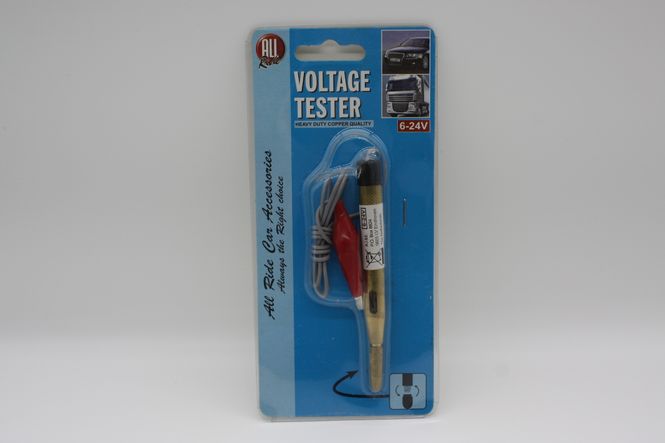 Hovedbilde Prøvelampe Voltage tester 6- 24 Volt