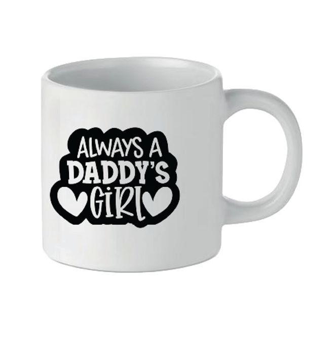 Hovedbilde Always a daddy's girl Barnekopp i plast og ...