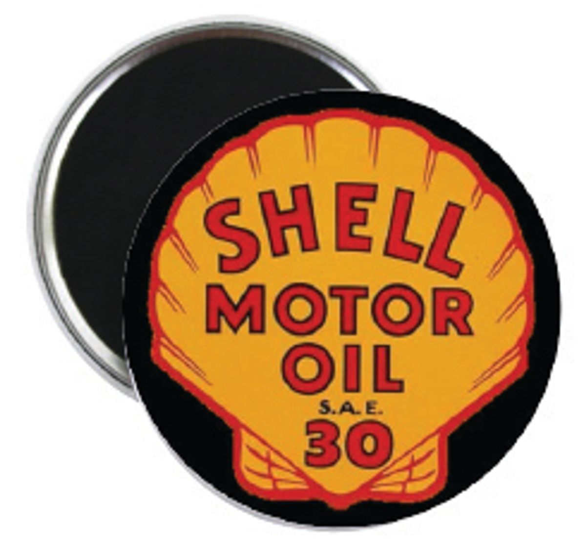 Shell Motor Oil Button 55mm,Velg alternativ i menyen
