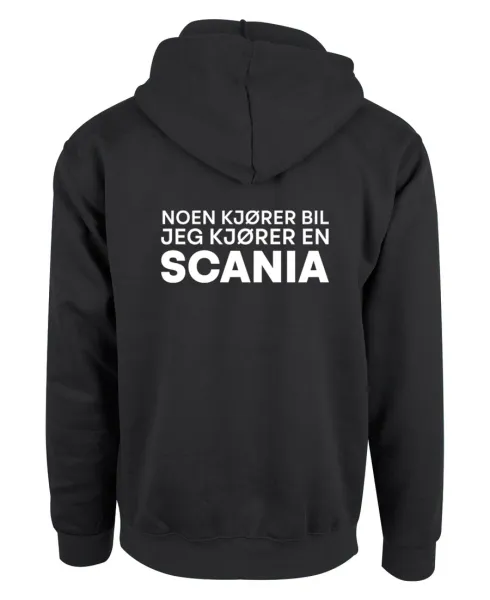 Hovedbilde Jeg kjører en Scania - Hettegenser