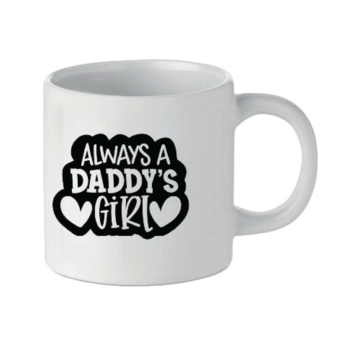Always a daddy's girl Barnekopp keramikk med eske- 150ml