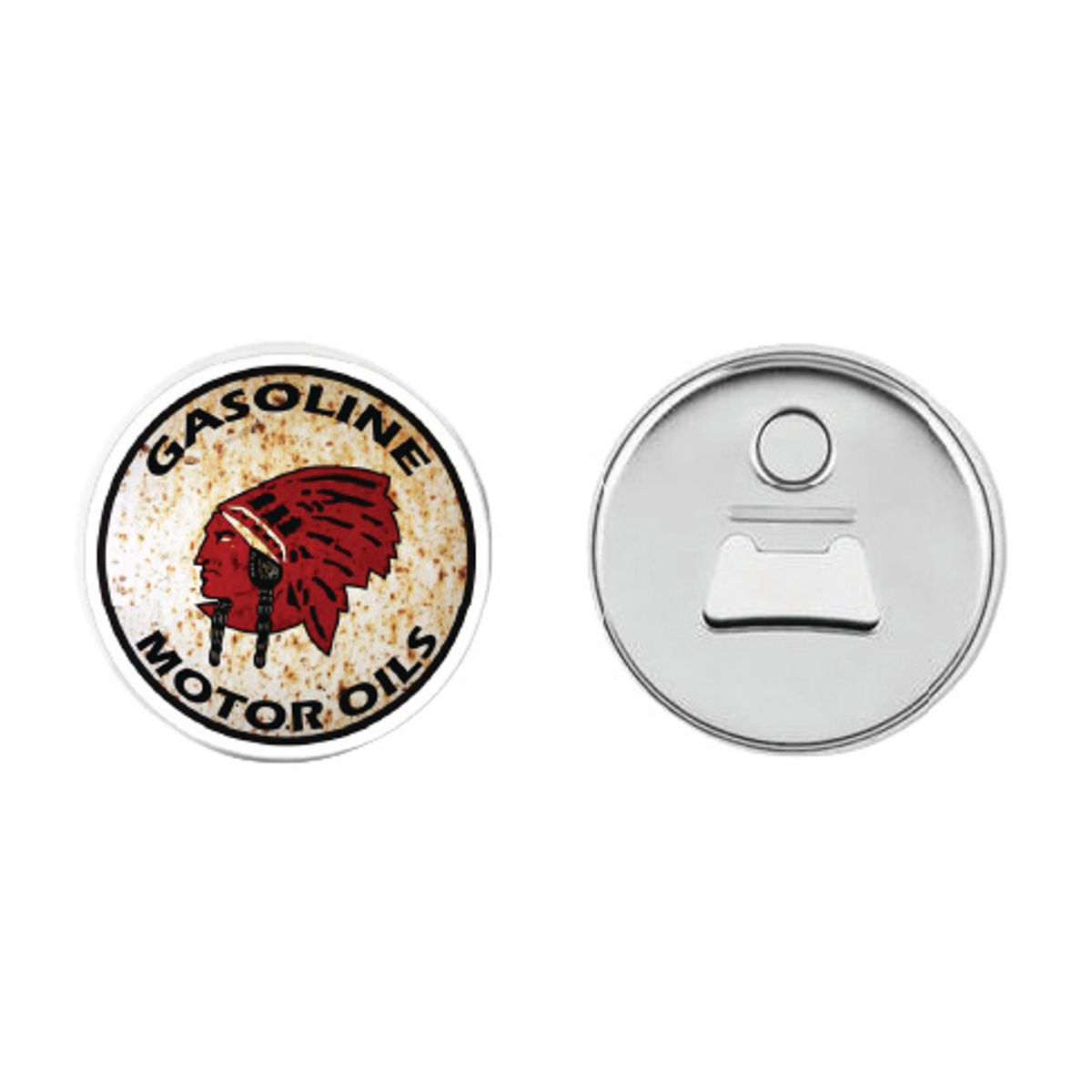 Gasoline Motor Oils Button 55mm, Velg alternativ i menyen