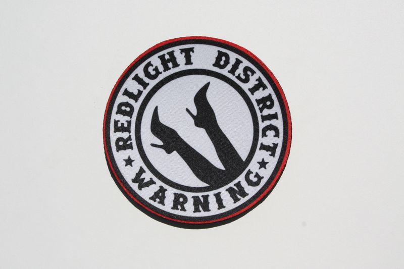 REDLIGHT DISTRICT HVIT OG SORT ØL Brikke