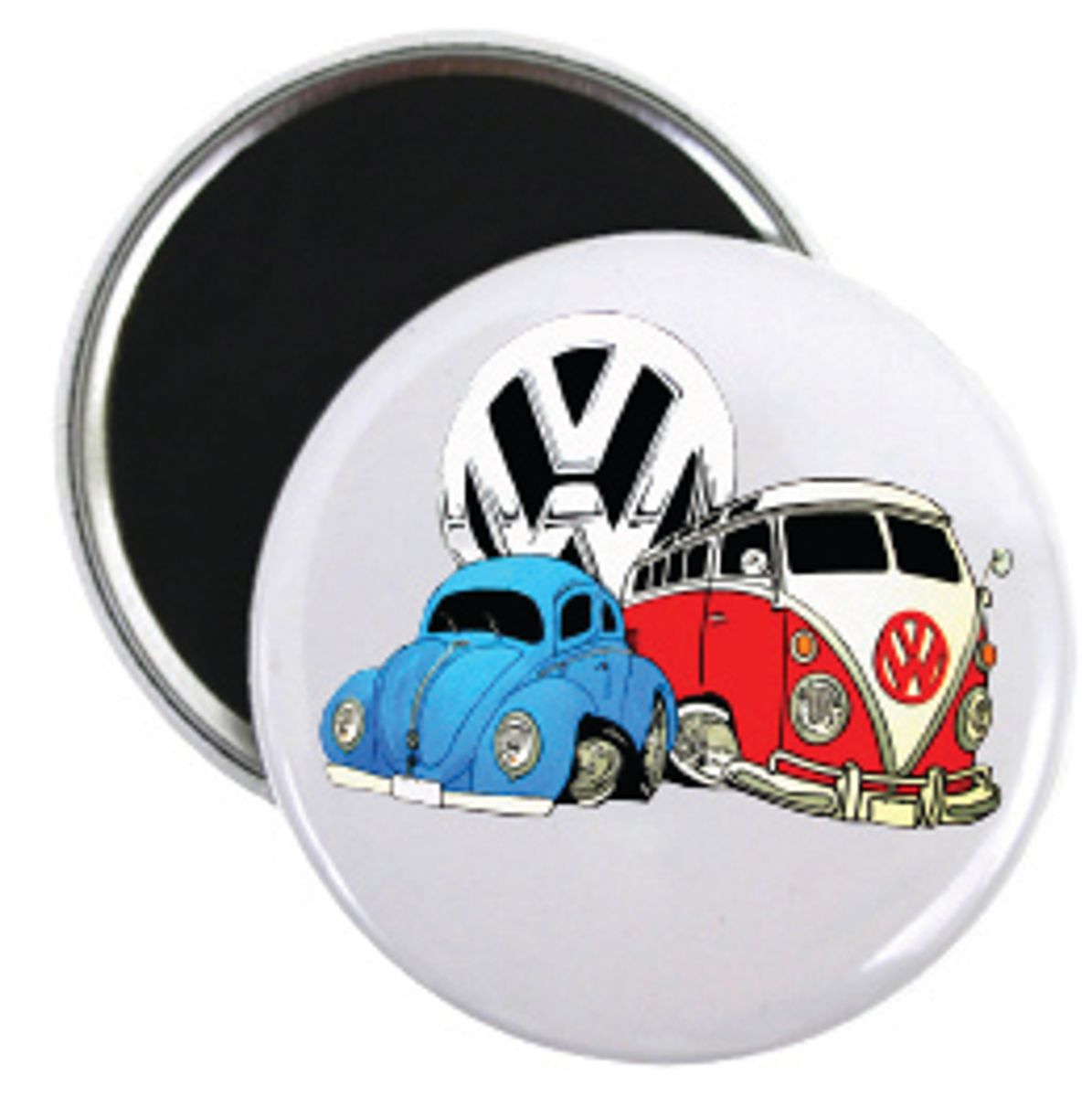 VW Button 55mm, Velg variant i menyen