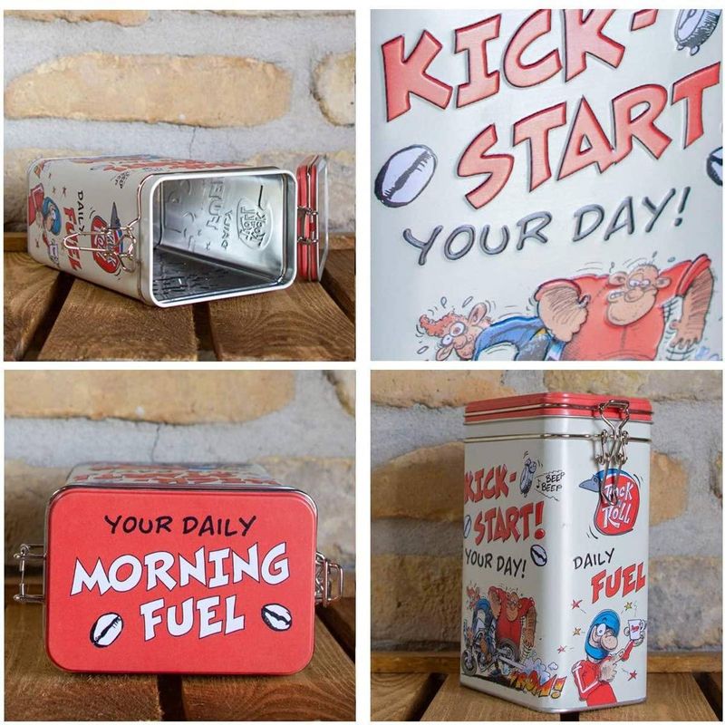  Kickstart Your Day Kaffeboks i Metall