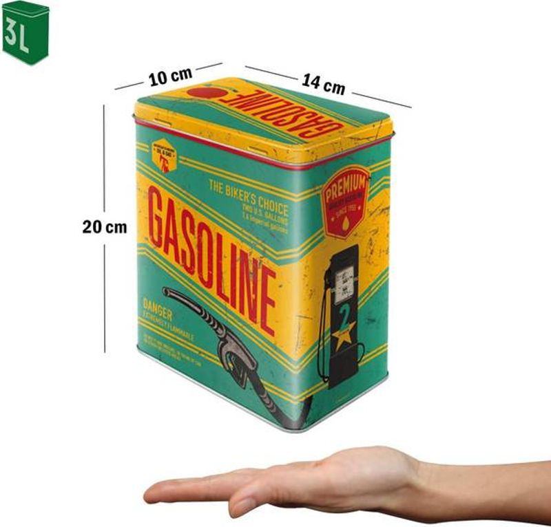 Gasoline Metallboks