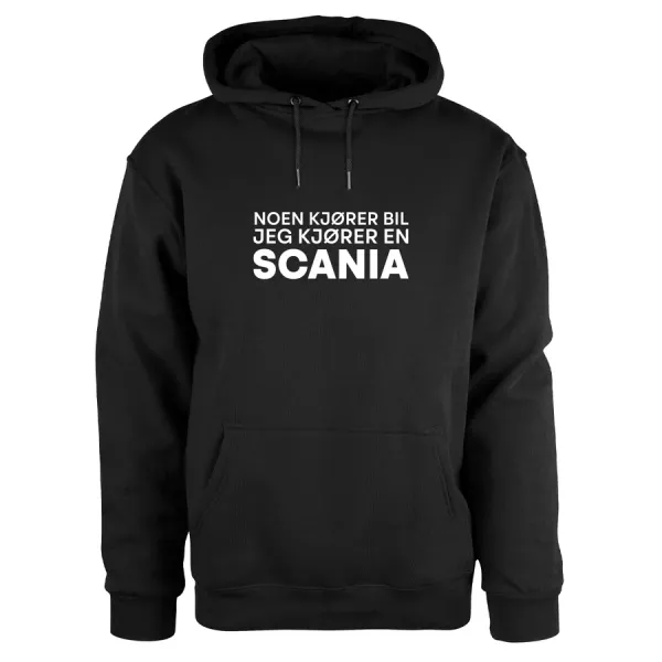 Hovedbilde Jeg kjører en Scania - Hettegenser