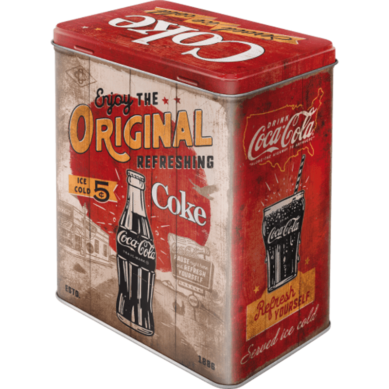 Coca-Cola - Original Coke Metallboks