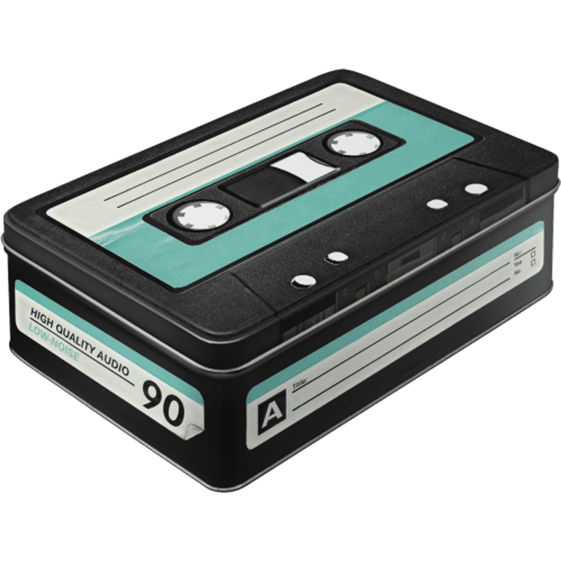 Retro Cassette Metallboks