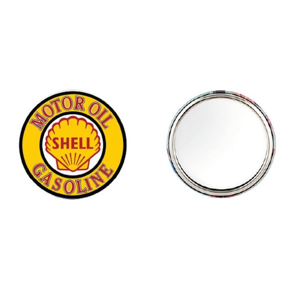 Hovedbilde Motor Oil Gasoline Shell Button 55mm, Velg ...