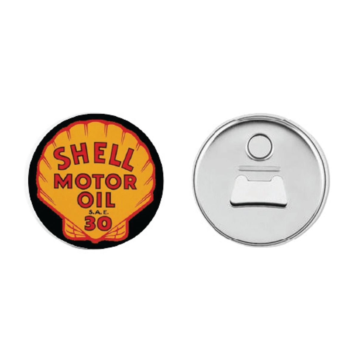 Shell Motor Oil Button 55mm,Velg alternativ i menyen