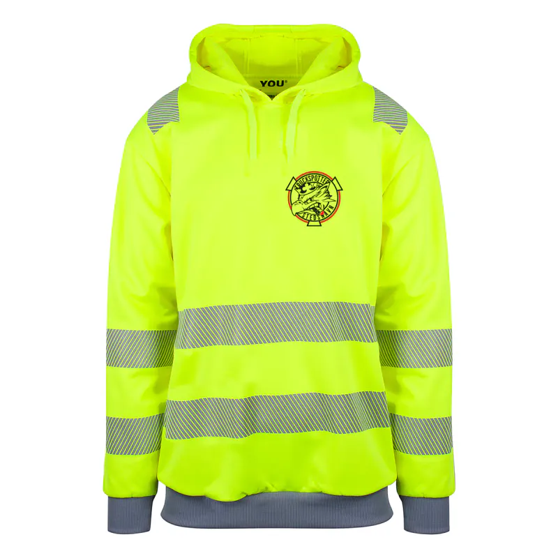 Truckspotter Reflekshettegenser med valgfritt stedsnavn